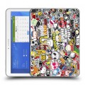 Дизайнерский силиконовый чехол для Samsung Galaxy Tab 4 10.1 бренд