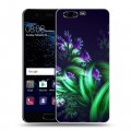 Дизайнерский пластиковый чехол для Huawei P10 Абстракции Фрактал