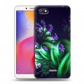 Дизайнерский пластиковый чехол для Xiaomi RedMi 6A Абстракции Фрактал