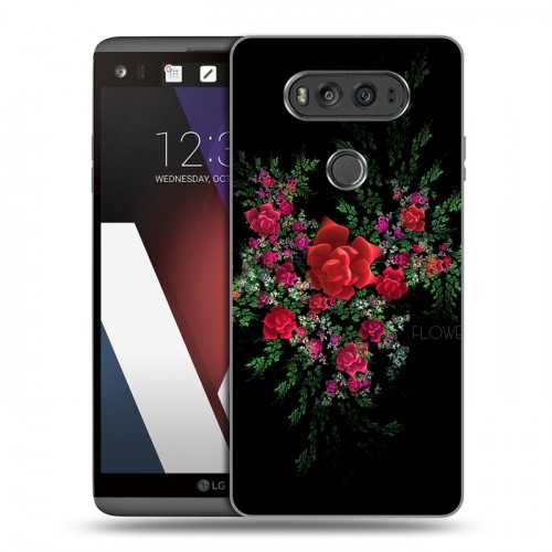 Дизайнерский пластиковый чехол для LG V20 Абстракции Фрактал