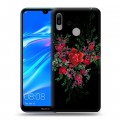 Дизайнерский пластиковый чехол для Huawei Y6 (2019) Абстракции Фрактал