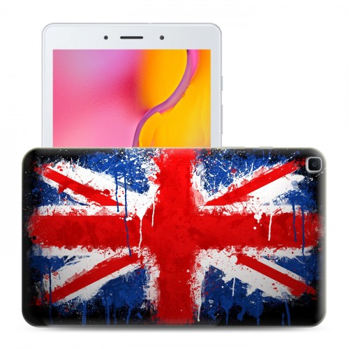 Дизайнерский силиконовый чехол для Samsung Galaxy Tab A 8.0 (2019) флаг Британии