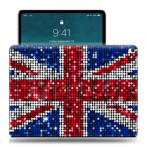 Дизайнерский силиконовый чехол для IPad Pro 12.9 (2018) флаг Британии