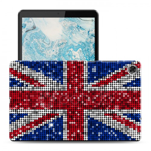 Дизайнерский силиконовый чехол для Lenovo Tab M8 флаг Британии