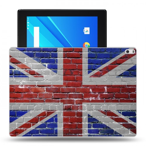 Дизайнерский силиконовый чехол для Lenovo Tab 4 10 Plus флаг Британии