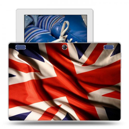 Дизайнерский силиконовый чехол для Lenovo Tab 2 A10-30 флаг Британии