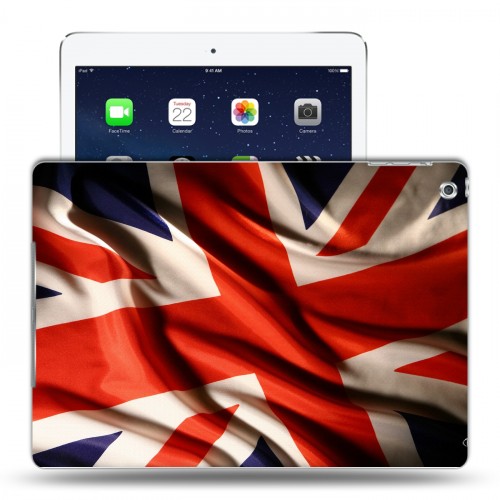 Дизайнерский силиконовый чехол для Ipad (2017) флаг Британии