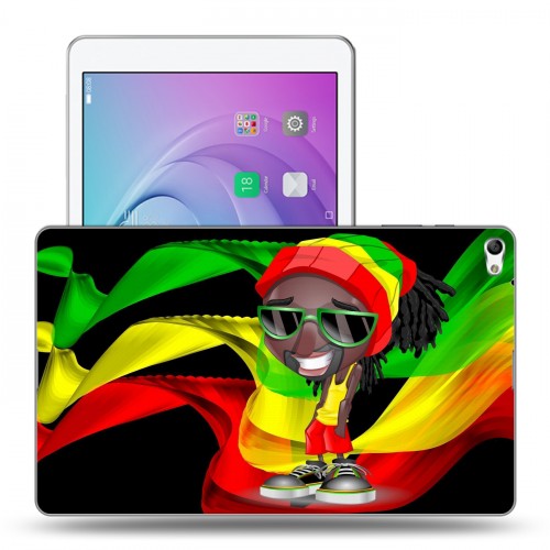 Дизайнерский силиконовый чехол для Huawei MediaPad T2 10.0 Pro флаг Раста