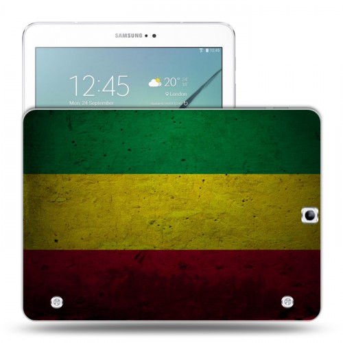Дизайнерский силиконовый чехол для Samsung Galaxy Tab S2 9.7 флаг Раста