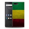 Дизайнерский пластиковый чехол для BlackBerry KEY2 флаг Раста