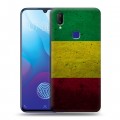 Дизайнерский пластиковый чехол для Vivo V11i флаг Раста