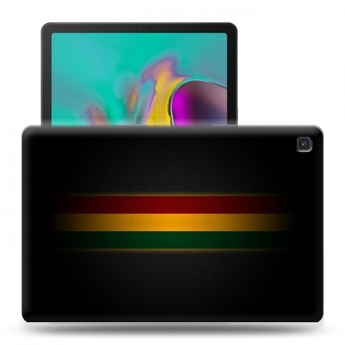 Дизайнерский силиконовый чехол для Samsung Galaxy Tab S5e флаг Раста