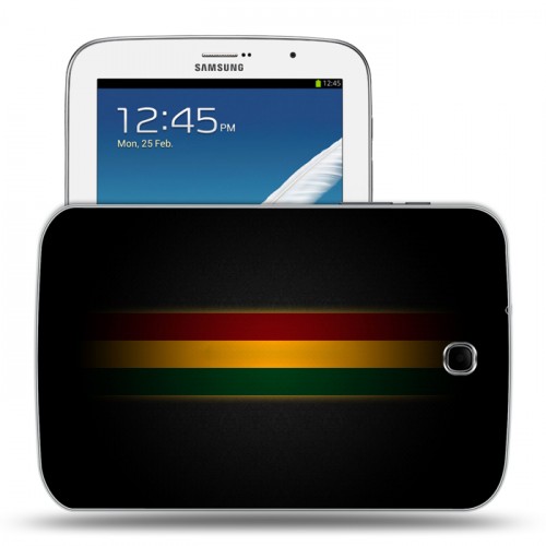 Дизайнерский силиконовый чехол для Samsung Galaxy Note 8.0 флаг Раста
