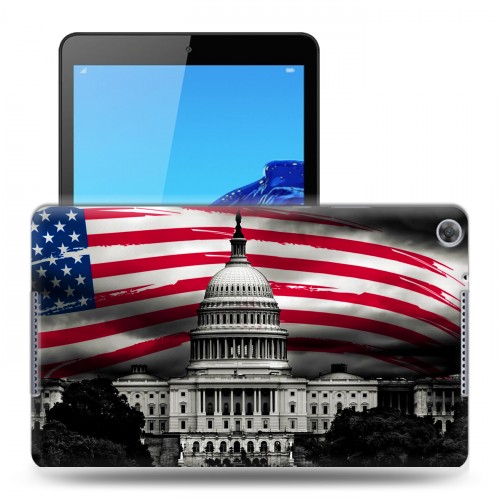 Дизайнерский силиконовый чехол для Huawei MediaPad M5 lite 8 флаг сша