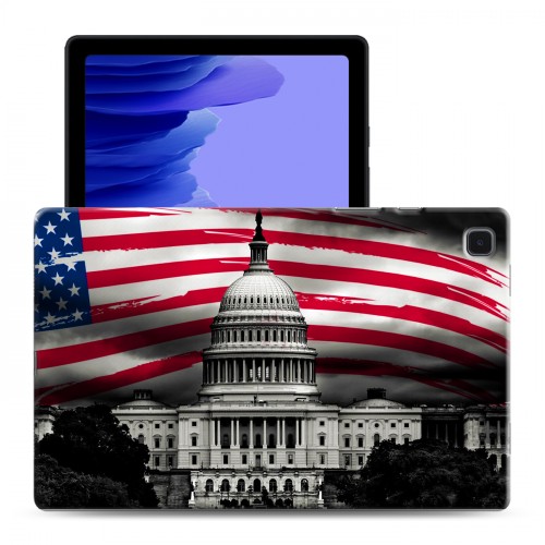 Дизайнерский силиконовый чехол для Samsung Galaxy Tab A7 10.4 (2020) флаг сша