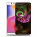 Дизайнерский пластиковый чехол для Xiaomi RedMi 6A Абстракции Фрактал