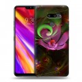 Дизайнерский пластиковый чехол для LG G8 ThinQ Абстракции Фрактал