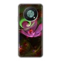 Дизайнерский силиконовый чехол для Huawei Nova Y90 Абстракции Фрактал