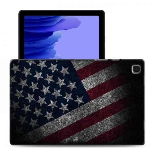 Дизайнерский пластиковый чехол для Samsung Galaxy Tab A7 10.4 (2020) флаг сша