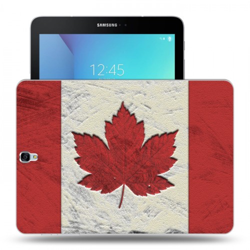 Дизайнерский силиконовый чехол для Samsung Galaxy Tab S3 флаг канады
