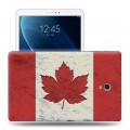 Дизайнерский силиконовый чехол для Samsung Galaxy Tab A 10.5 флаг канады