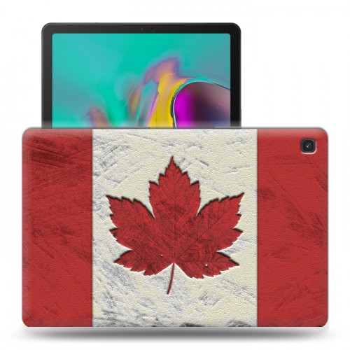 Дизайнерский силиконовый чехол для Samsung Galaxy Tab S5e флаг канады