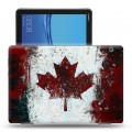 Дизайнерский пластиковый чехол для Huawei MediaPad T5 флаг канады