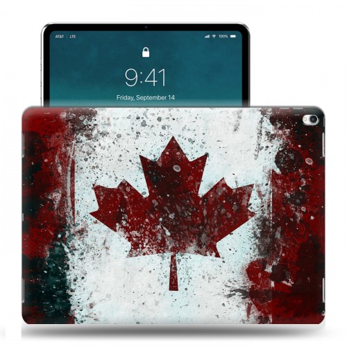 Дизайнерский силиконовый чехол для IPad Pro 12.9 (2018) флаг канады