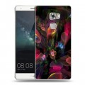 Дизайнерский пластиковый чехол для Huawei Mate S Абстракции Фрактал