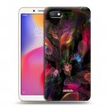 Дизайнерский пластиковый чехол для Xiaomi RedMi 6A Абстракции Фрактал