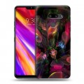 Дизайнерский пластиковый чехол для LG G8 ThinQ Абстракции Фрактал