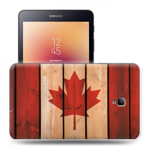 Дизайнерский силиконовый чехол для Samsung Galaxy Tab A 8.0 (2017) флаг канады