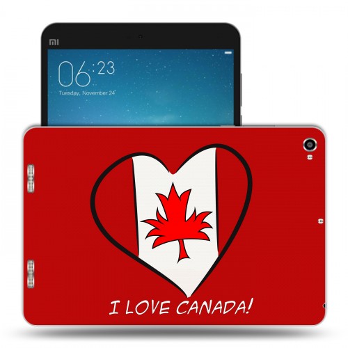 Дизайнерский силиконовый чехол для Xiaomi Mi Pad 2 флаг канады