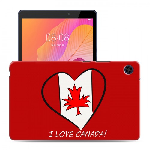 Дизайнерский силиконовый чехол для Huawei MatePad T8 флаг канады
