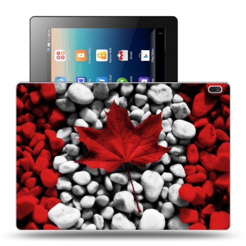 Дизайнерский силиконовый чехол для Lenovo Tab 4 10 флаг канады