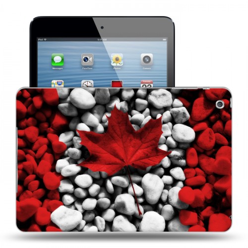 Дизайнерский пластиковый чехол для Ipad Mini флаг канады