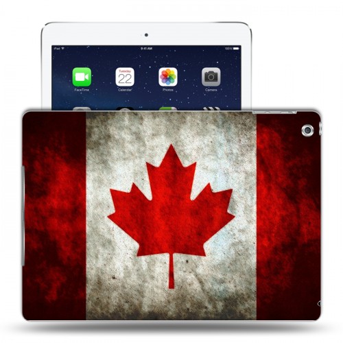 Дизайнерский силиконовый чехол для Ipad (2017) флаг канады