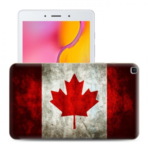 Дизайнерский силиконовый чехол для Samsung Galaxy Tab A 8.0 (2019) флаг канады