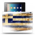 Дизайнерский силиконовый чехол для Lenovo Tab 4 10 флаг греции