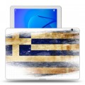 Дизайнерский силиконовый чехол для Huawei MediaPad T3 10 флаг греции