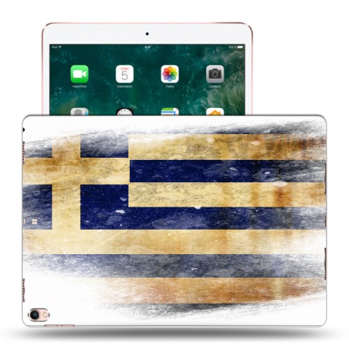 Дизайнерский пластиковый чехол для Ipad Pro 10.5 флаг греции