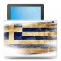 Дизайнерский силиконовый чехол для Lenovo Tab M10 флаг греции