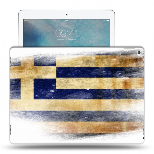 Дизайнерский пластиковый чехол для Ipad Pro флаг греции