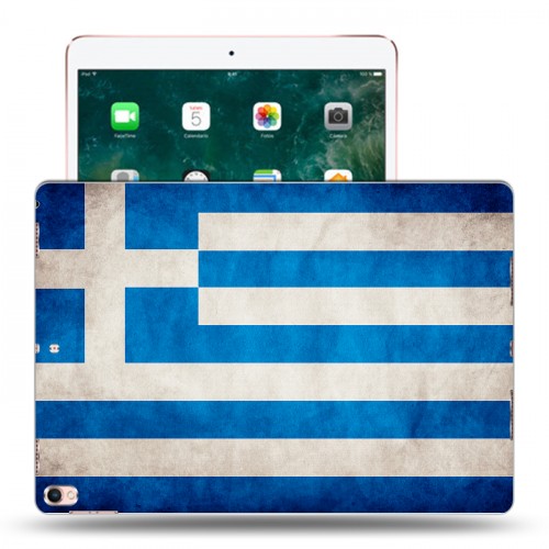 Дизайнерский силиконовый чехол для Ipad Pro 10.5 флаг греции