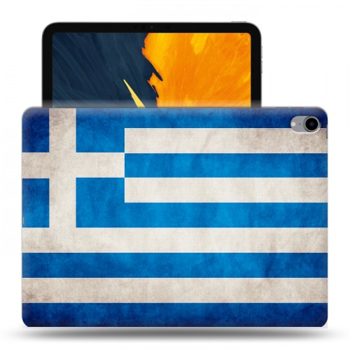 Дизайнерский силиконовый чехол для IPad Pro 11 флаг греции