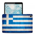 Дизайнерский силиконовый чехол для Lenovo Tab M8 флаг греции