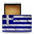 Дизайнерский силиконовый чехол для Huawei MediaPad M2 флаг греции