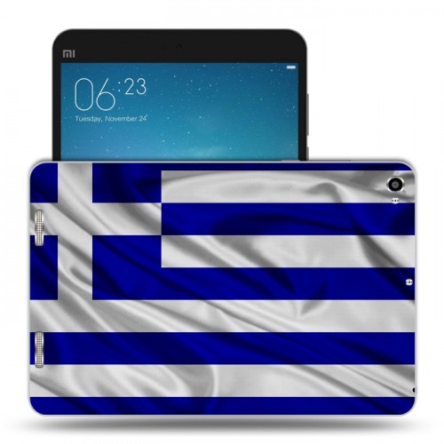 Дизайнерский силиконовый чехол для Xiaomi Mi Pad 2 флаг греции