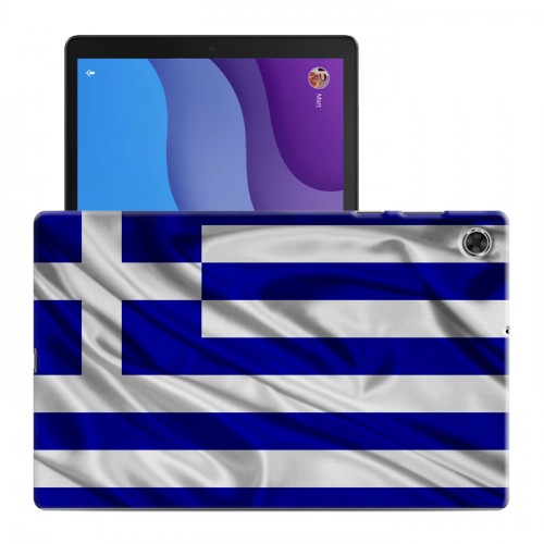 Дизайнерский силиконовый чехол для Lenovo Tab M10 HD Gen 2 флаг греции