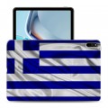 Дизайнерский силиконовый чехол для Huawei MatePad 11 (2021) флаг греции